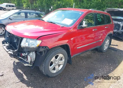 2011 Jeep Grand Cherokee Limited из США, поврежденный, VIN 1J4RR5GG8BC673966